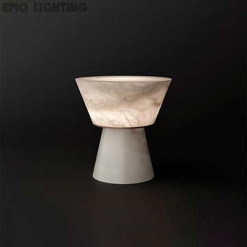 Gama Alabaster Living Room Table Lamp