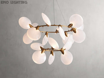 Lyla 2-Tiered Halo Chandelier