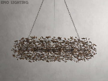 Fiore Colored Oval Chandelier