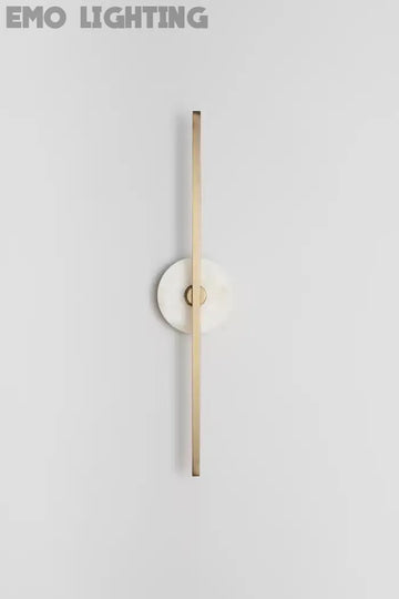 Wall Sconce With Alabaster