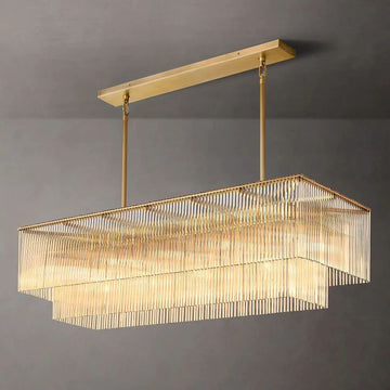 Amado Rectangular Chandelier 54"