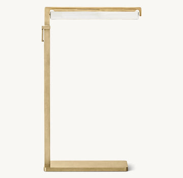 Audubon Alabaster Floor Lamp