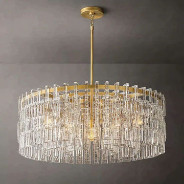 Marigan Crystal Round Chandelier 36"