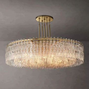 Marigan Crystal Round Chandelier 60"