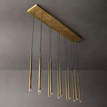 Aquitain Modern Linear Chandelier 60"