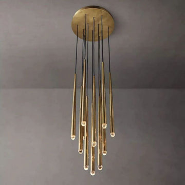 Aquitain Modern Round Chandelier 18"