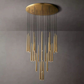 Aquitain Modern Round Chandelier 48"