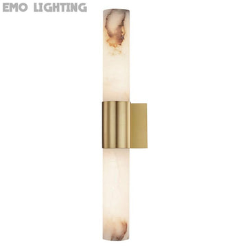 Modern Minimalist Alabaster Wall Sconce