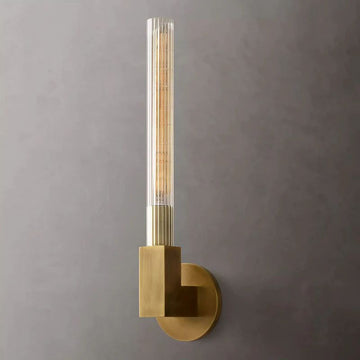Cannel Glass Wall Sconce