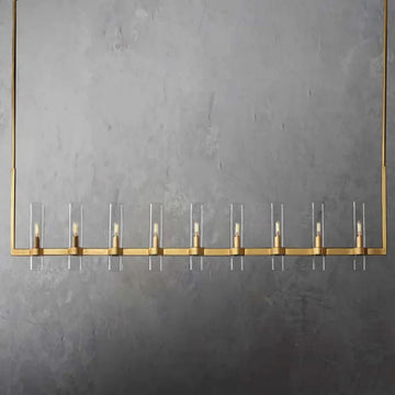 Ravelle Linear Chandelier 71" - thebelacan
