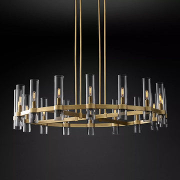 Ravelle Round Chandelier 48" - thebelacan
