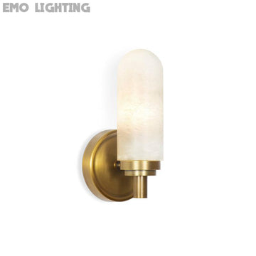 Salon Alabaster Single Sconce