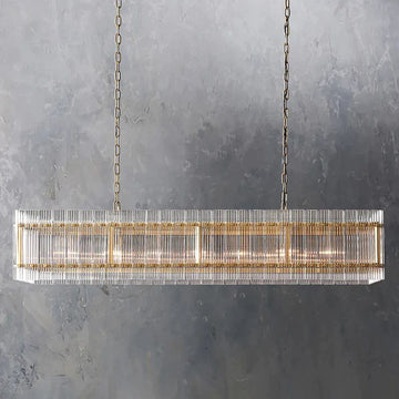 San Marco Rectangular Chandelier 54" - thebelacan