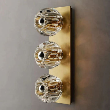 Boule Linear Crystal Sconce