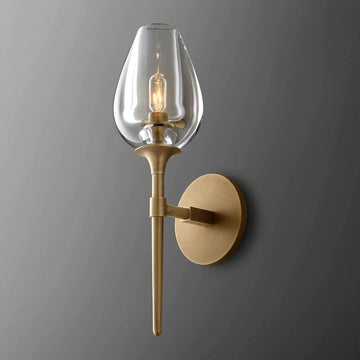 Tulip Crystal Single Sconce