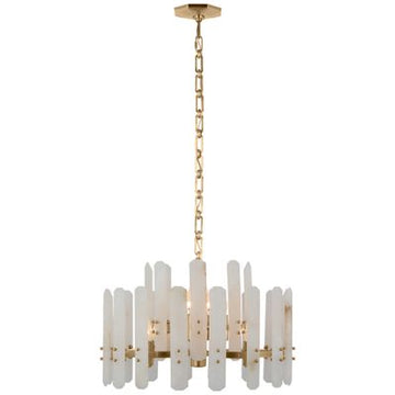 Aerin Bonnington Alabaster Round chandelier 24''W