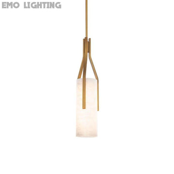 Paisley Alabaster 22in LED Pendant Lamp for Kitchen Island