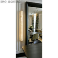 Garron Modern Alabaster Linear Wall Sconce Wall Light Fixtures J-CHANDELIER   