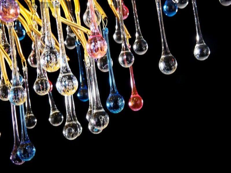 Ran Colorful Crystal Dining Branch Chandelier - thebelacan