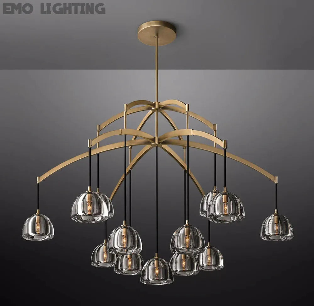 Hemisphere Round Chandelier 60″