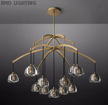 Hemisphere Round Chandelier 60″