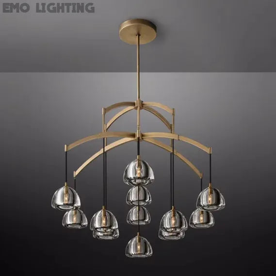 Hemisphere Round Chandelier 48″