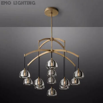Hemisphere Round Chandelier 48″