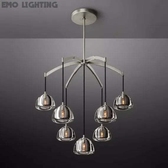 Hemisphere Round Chandelier 36″