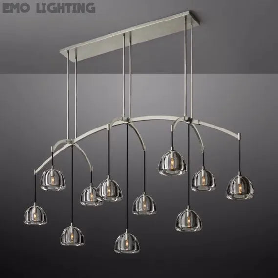 Hemisphere Linear Chandelier 72″