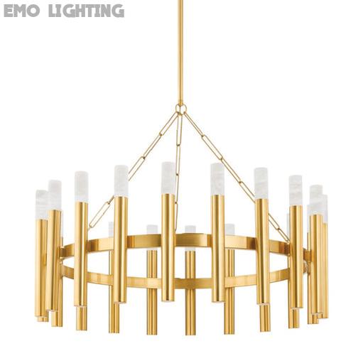 Scarlett Modern Alabaster Kitchen Chandelier