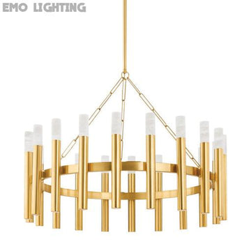 Scarlett Modern Alabaster Kitchen Chandelier