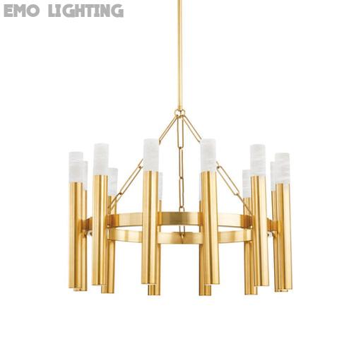 Scarlett Modern Alabaster Kitchen Chandelier