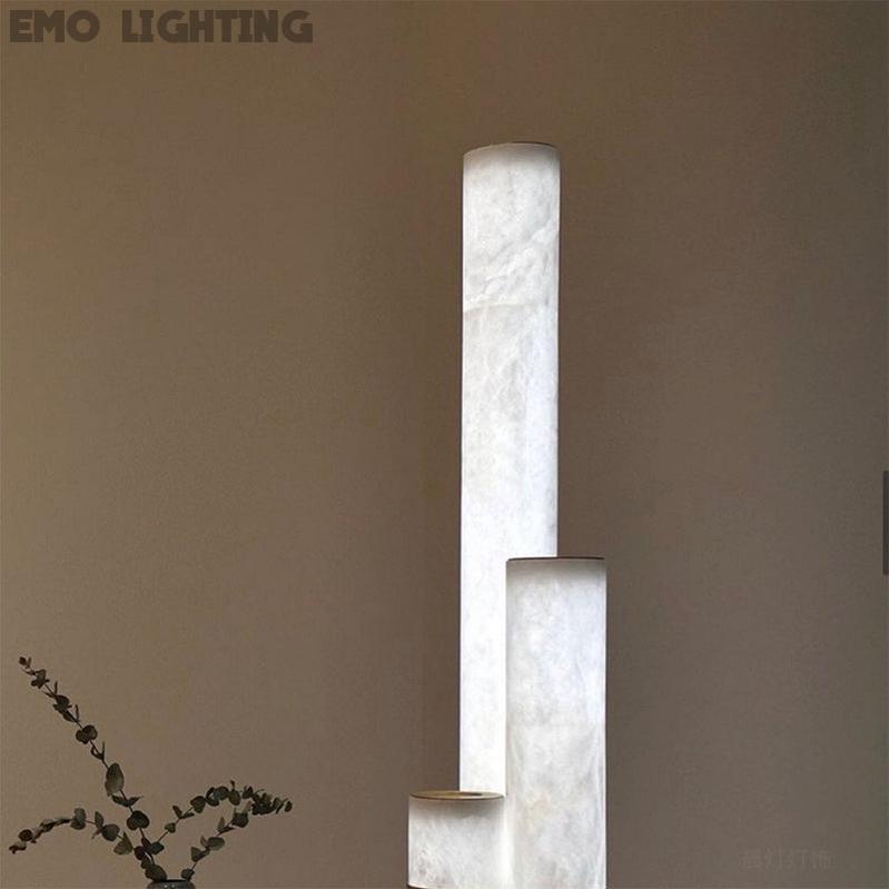 Lyra Artistic Alabaster Floor Lamp