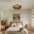 Ghiaccio Flushmount Chandelier-MEET LIGHTING