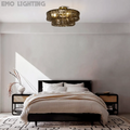 Ghiaccio Flushmount Chandelier-MEET LIGHTING