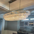 Ghiaccio Oval Chandelier 54