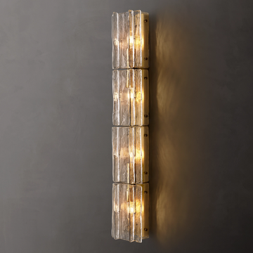 Matrice Clear Glass Grand Sconce 49"H