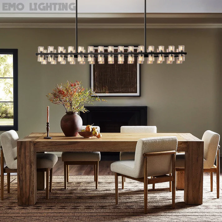 Arcachon Rectangular Chandelier 72"