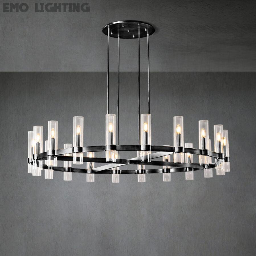 Ravelle Round Chandelier 72" - thebelacan