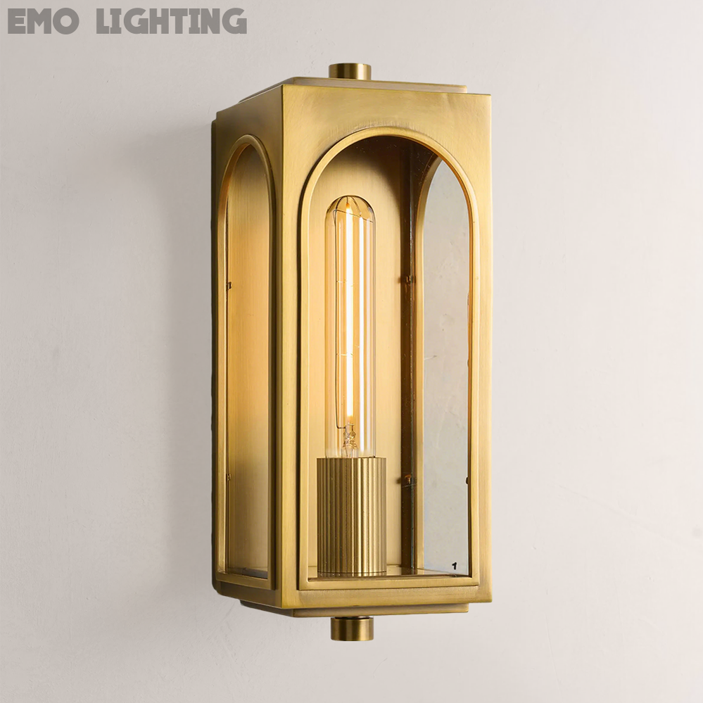 Palladian Outdoor Wall Sconce 13"H 19"H 24"H - thebelacan