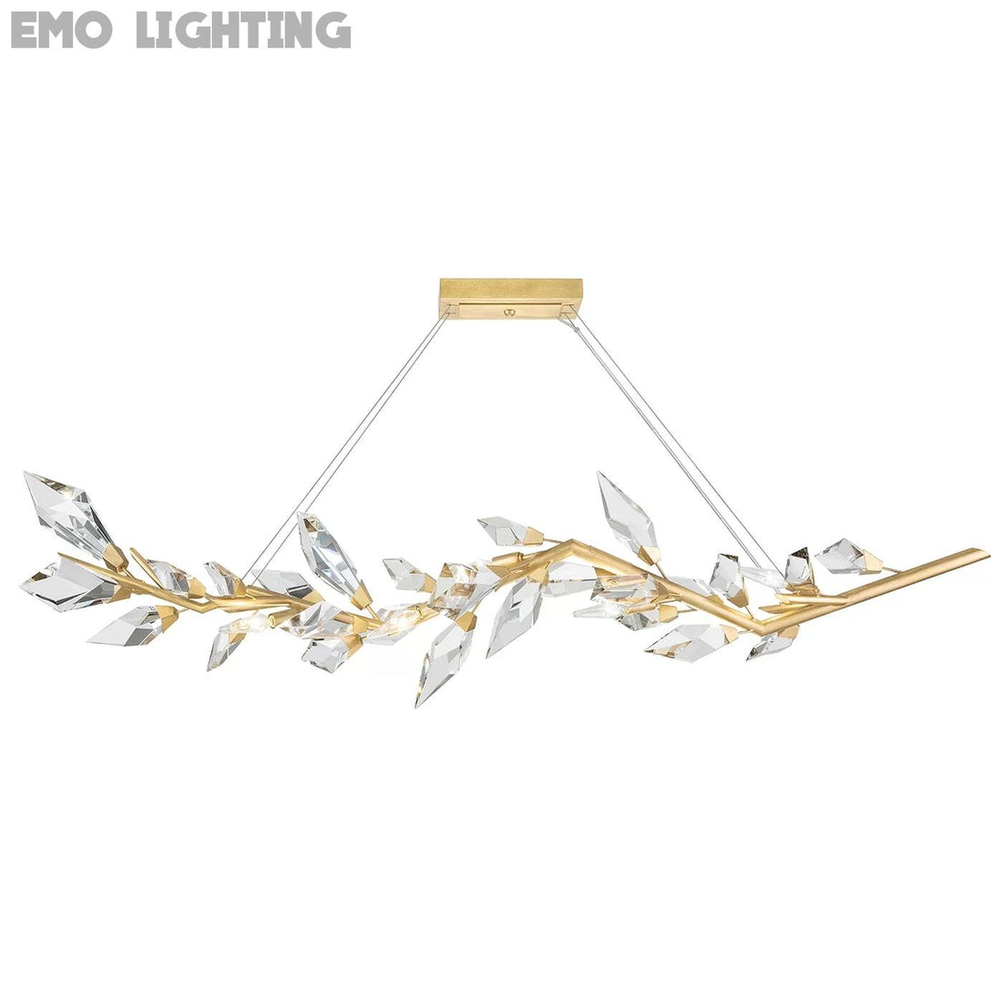 Addison 63.5“ Linear Crystal Chandelier