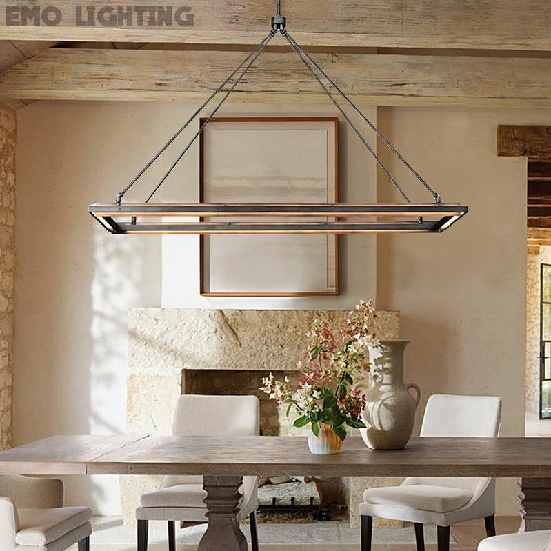 Peral Rectangular Chandelier 48"/62" - thebelacan