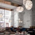 Modern Luxury Alabaster Lantern Pendant Light, Bar Pendant Light