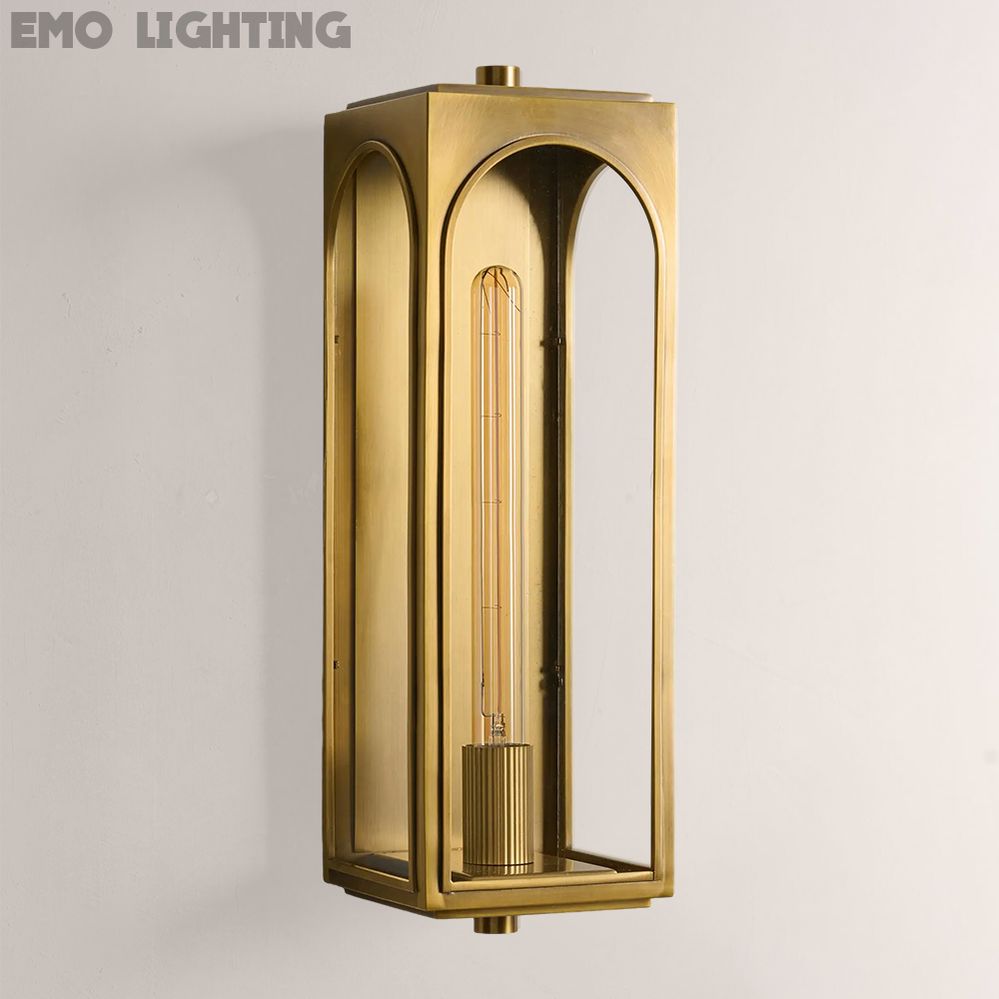 Palladian Outdoor Wall Sconce 13"H 19"H 24"H - thebelacan