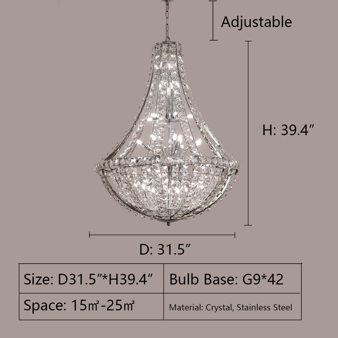 chandelier,chandeliers,oversize,huge,big,silver,chrome,led,crystal,metal,stainless steel,high ceiling,villa,duplex hall,loft,Hotel Lobby