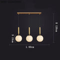 Alabaster Global Rod/Cord Pendant  rbrights 3 Balls  