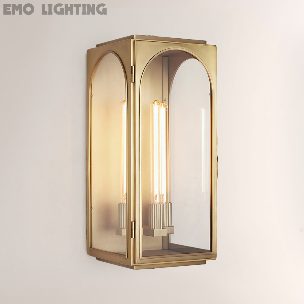 Palladian Outdoor Wall Sconce 13"H 19"H 24"H - thebelacan