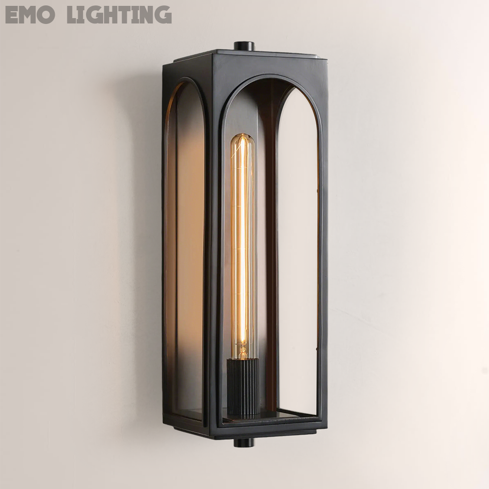 Palladian Outdoor Wall Sconce 13"H 19"H 24"H - thebelacan