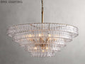 Art Glass Ghiaccio Round Chandelier 36