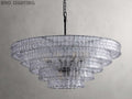 Art Glass Ghiaccio Round Chandelier 36